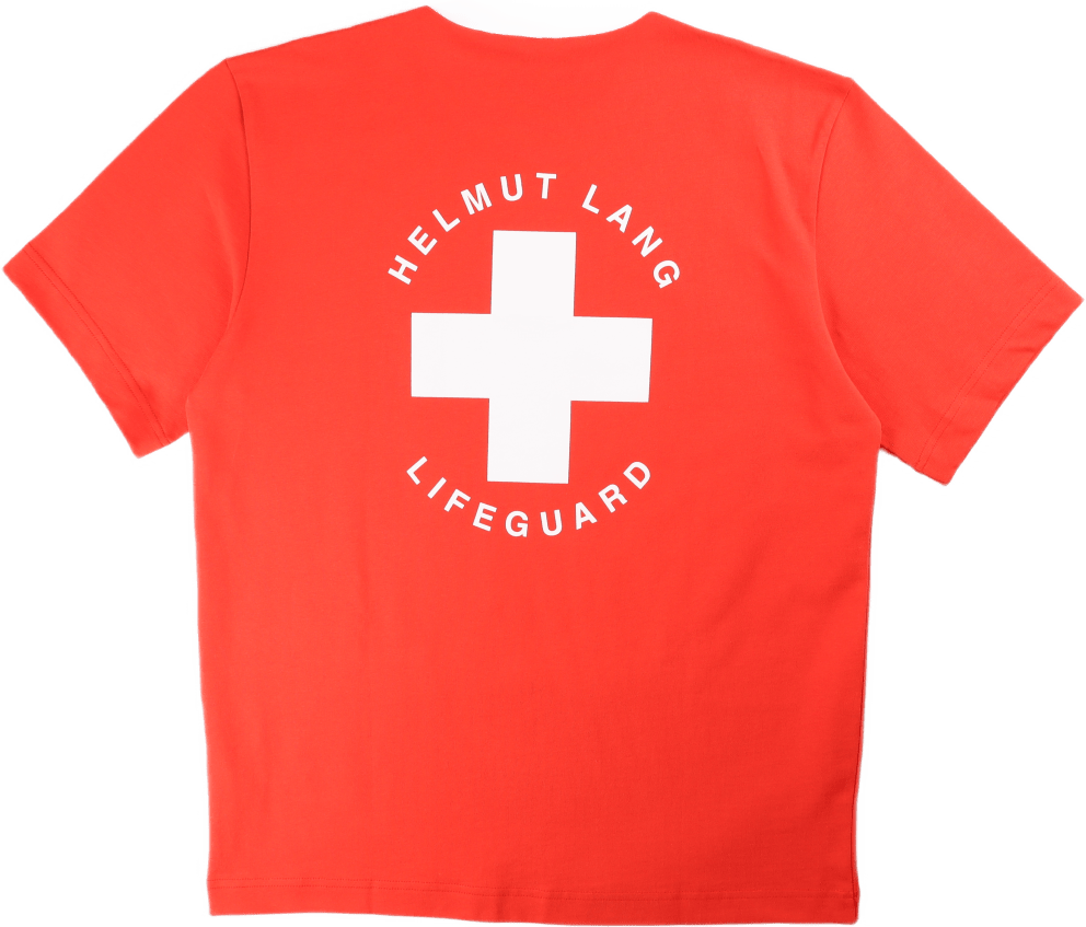 Lifeguard Tee Fiery Red - Bild 2