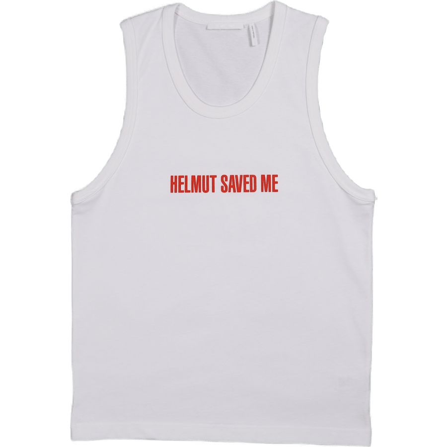 Saved Me Tank White