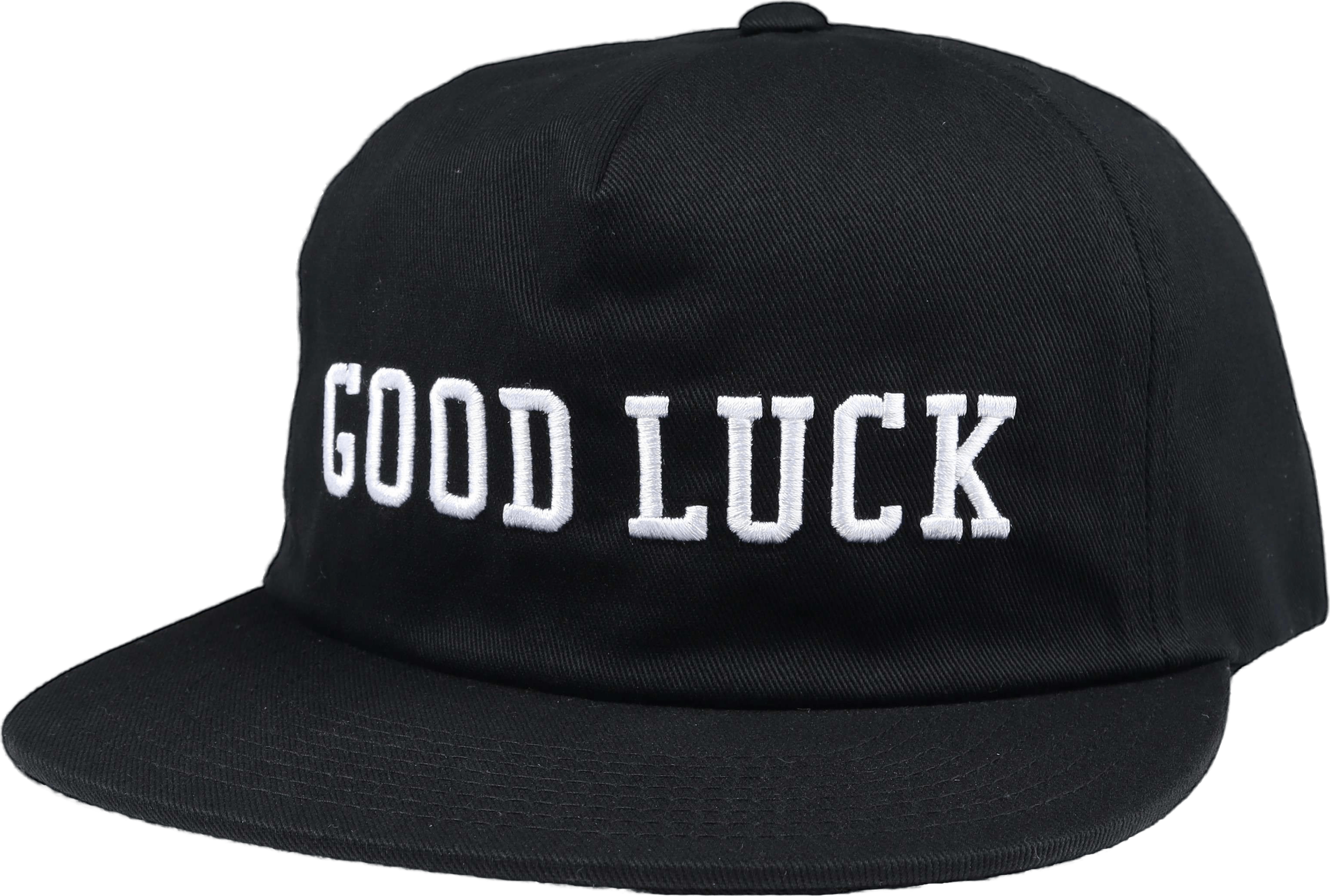 Goodluck Snapback Black, Male, Kläder, Mössor & Kepsar, Svart, ONESIZE