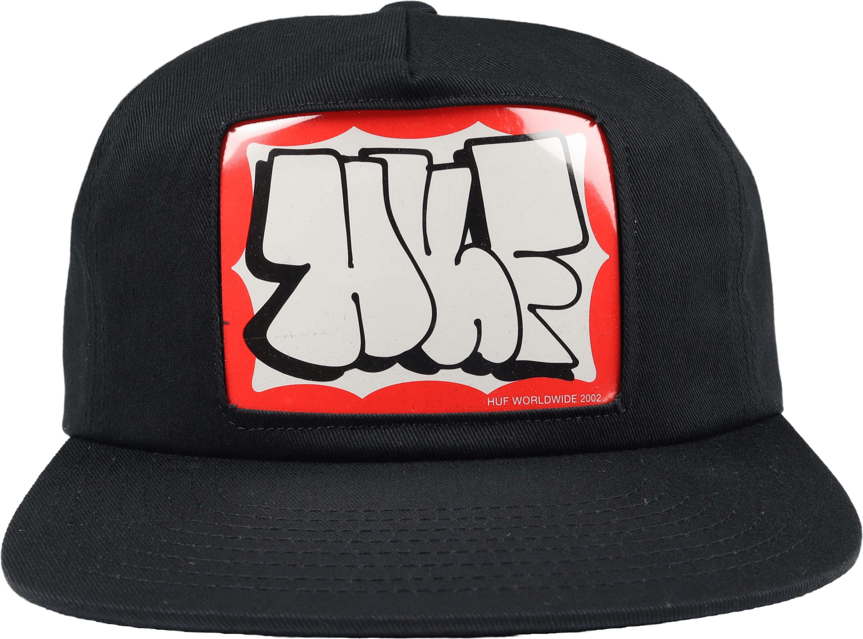 Huf One Window Snapback Black - Bild 2