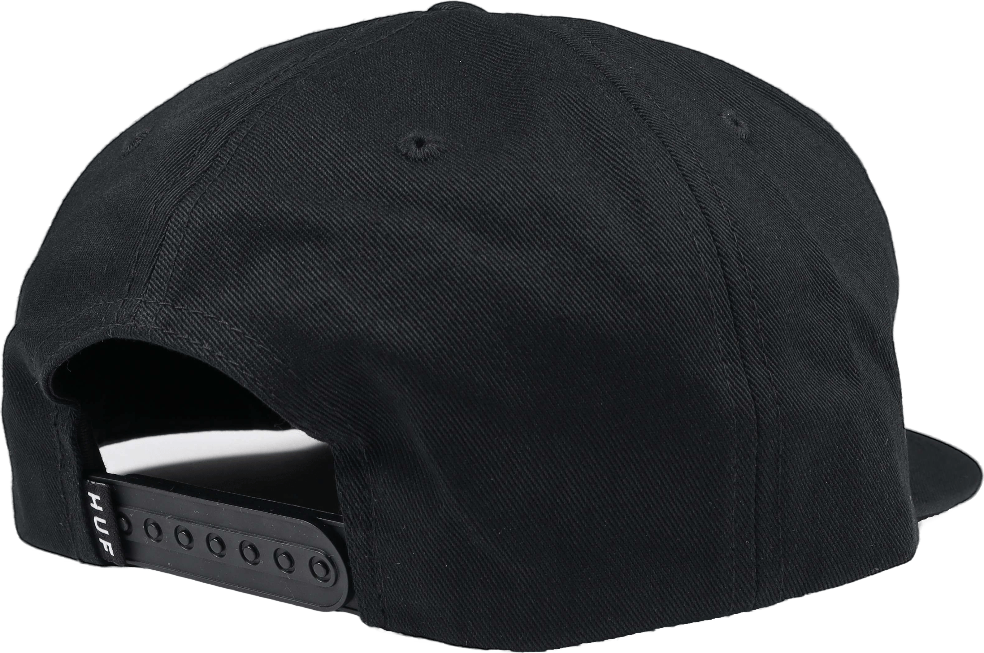 Huf One Window Snapback Black - Bild 4
