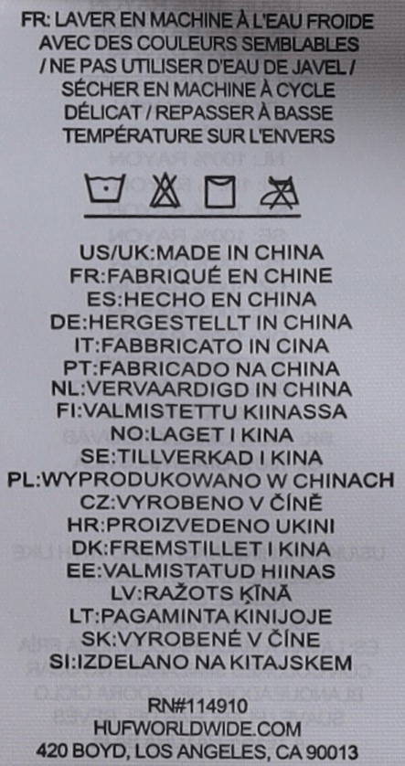 Concrete Jungle S/s Woven Top Orange - Bild 4