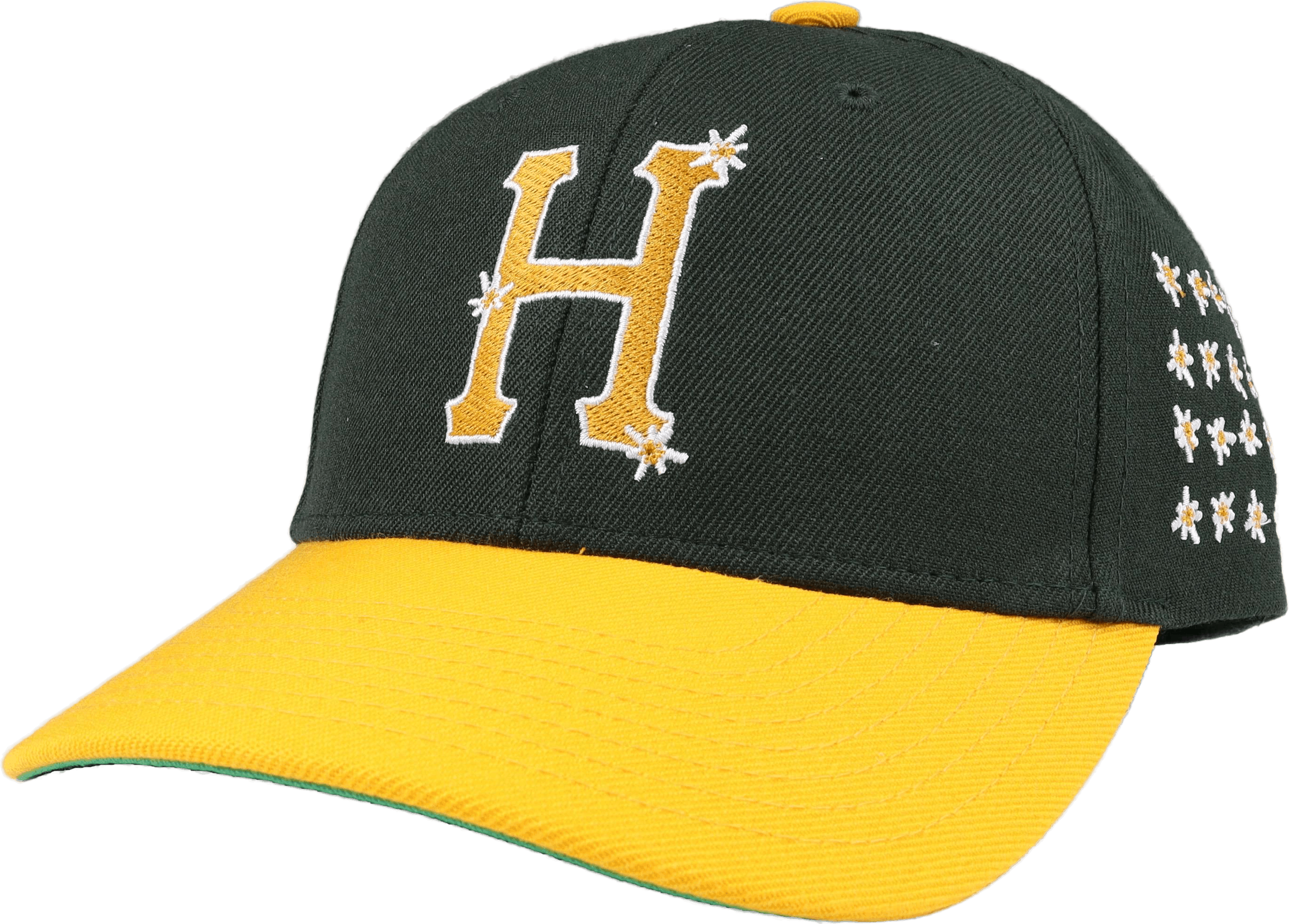 Anniversary 6 Panel Hat Green, Male, Odevy, Klobúky a čiapky, Zelená, ONESIZE