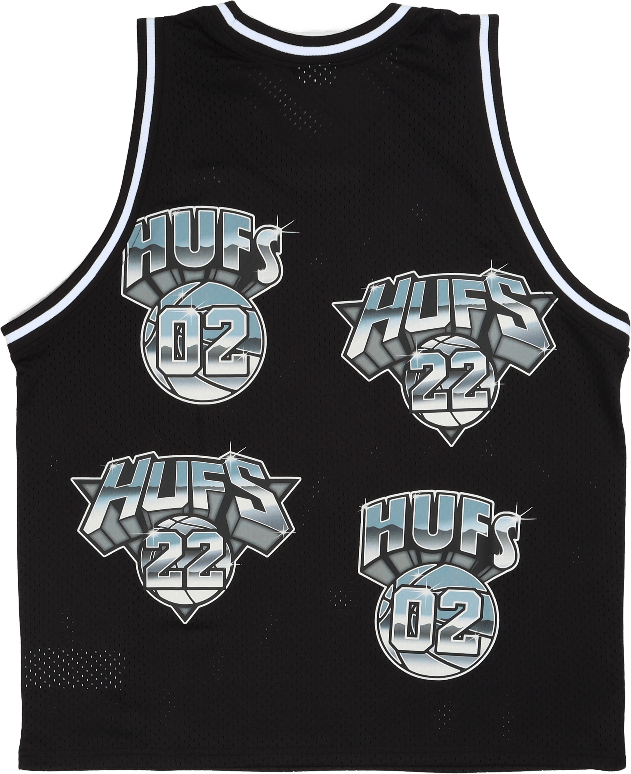 Hufs Basketball Jersey Black - Bild 2