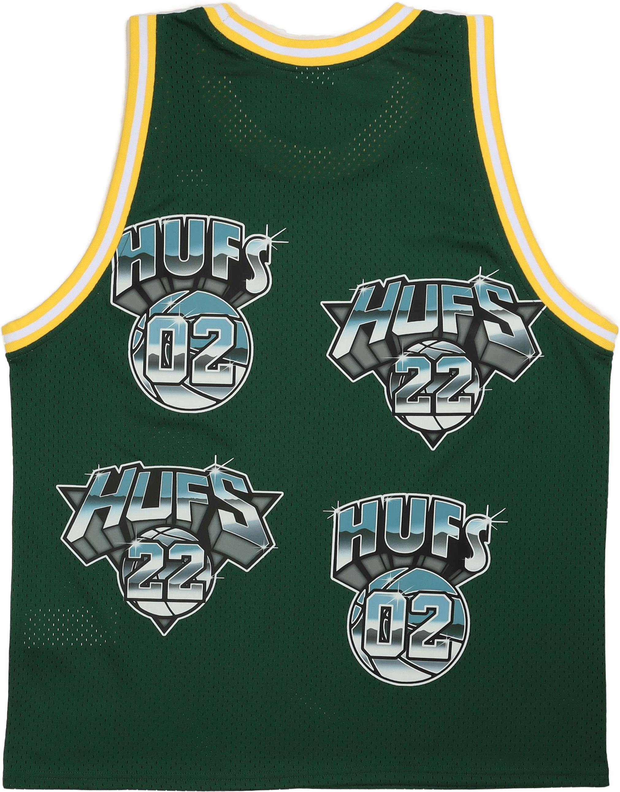 Hufs Basketball Jersey Green - Bild 2