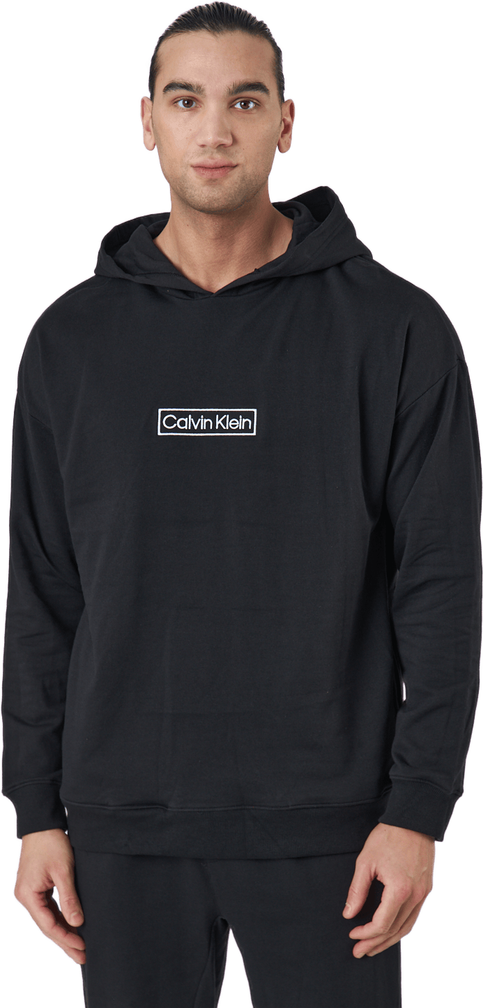 L/s Hoodie Black, Male, Apparels, Shirts, Black, XL