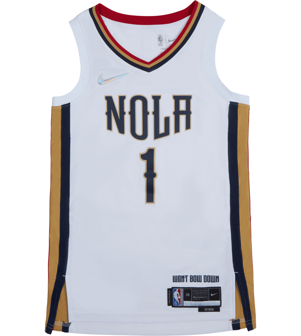 Pelicans City Edition 21 Williamson Zion