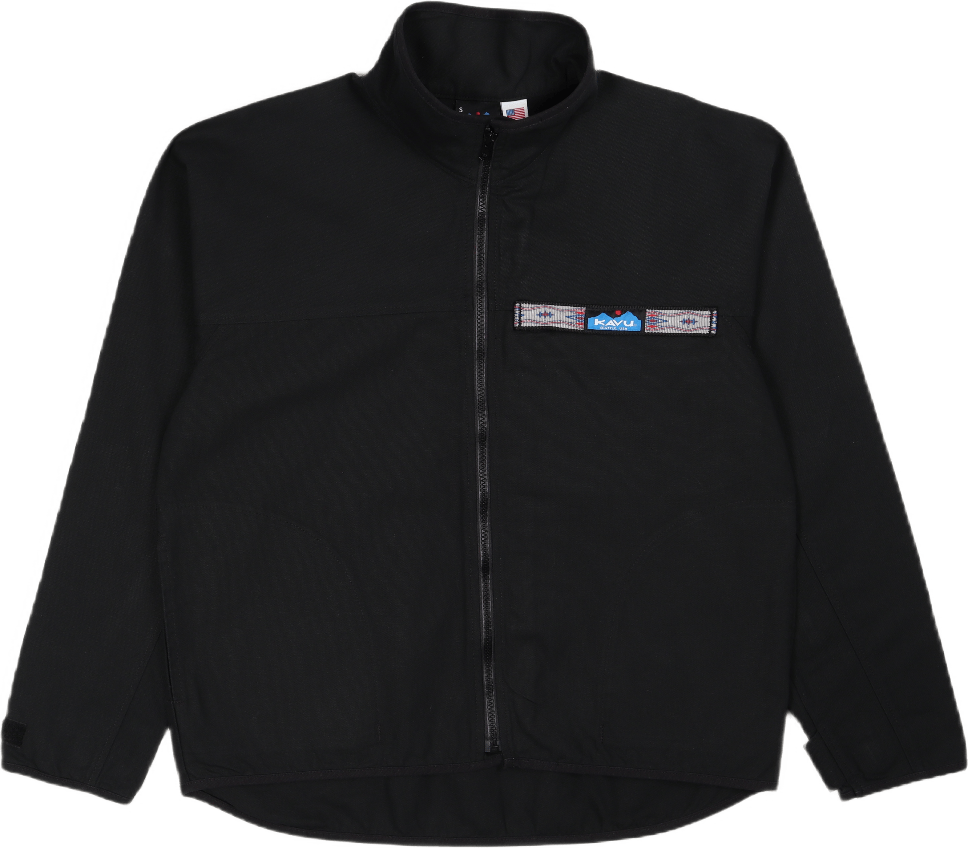 L/s Fz Throwshirt Jet Black