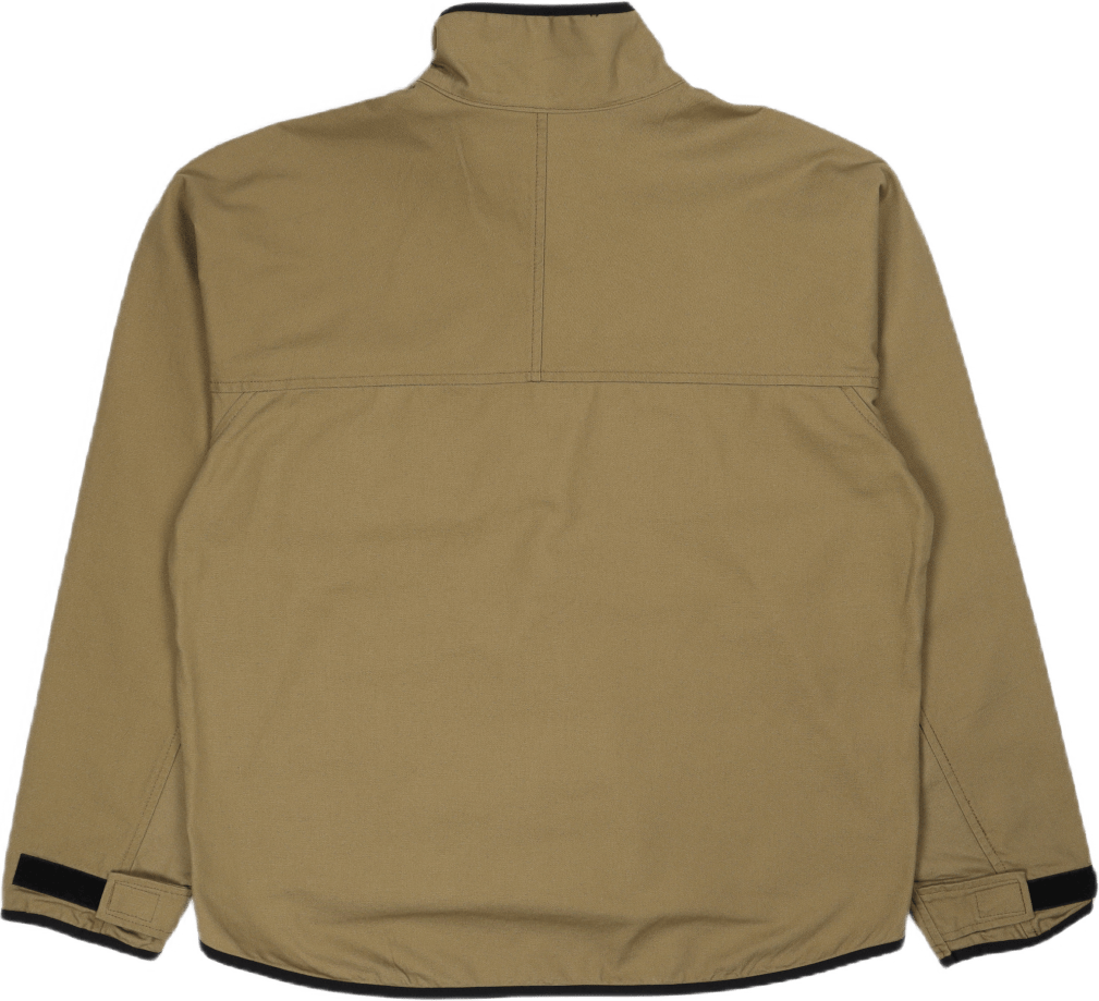 L/s Fz Throwshirt Heritage Khaki - Bild 5