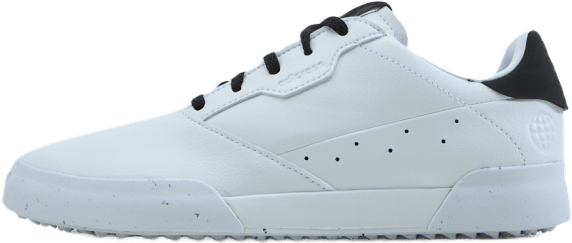 Women's Adicross Retro Spikeless Golf Shoes Cloud White / Core Black / Cloud White, Female, Skor, Golfskor, Golf, Vit, EU 42