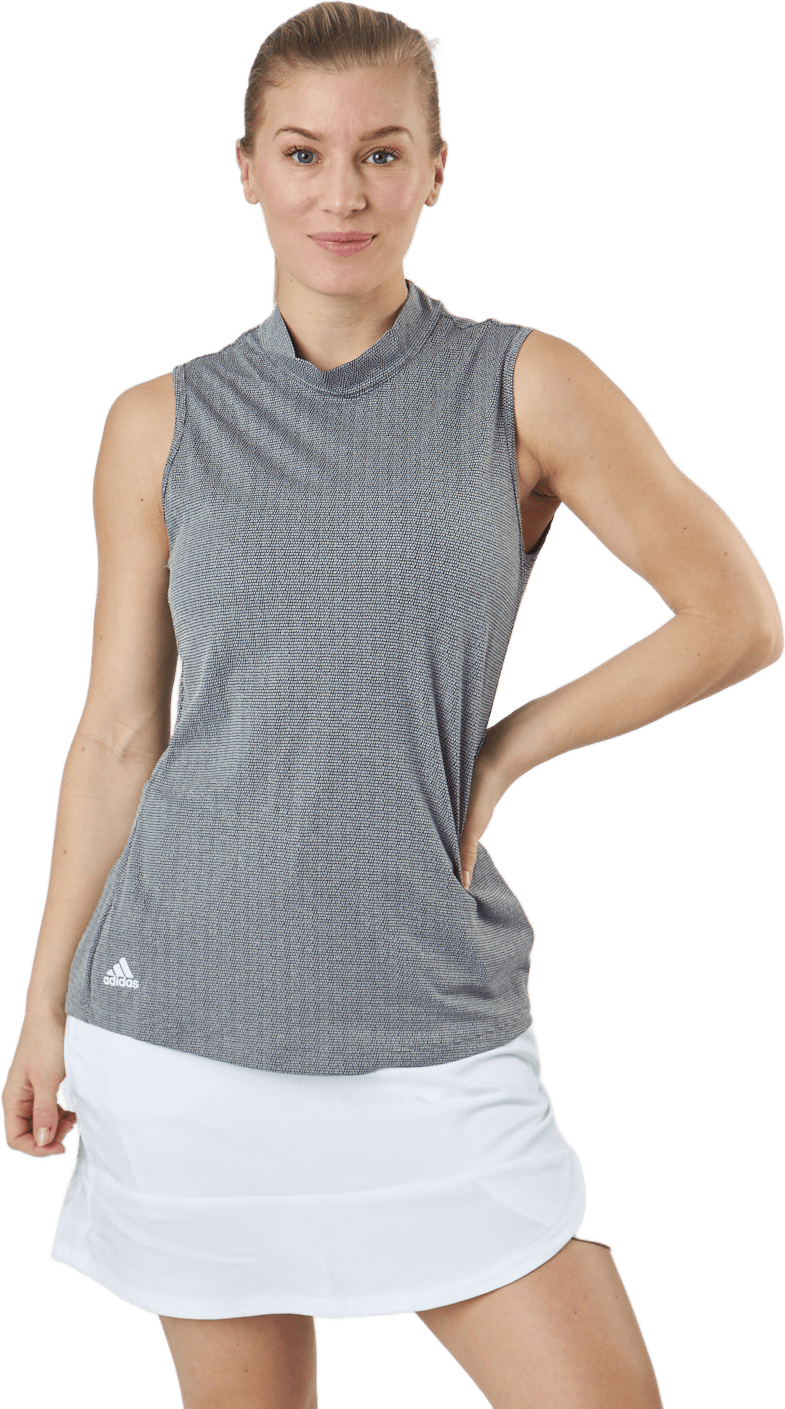 Ess Sl P Black/white, Female, Apparels, Tops, Golf, Grey, S