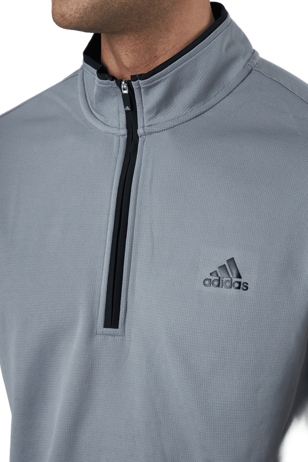 Quarter-Zip Sweatshirt Grey Three - Bild 4
