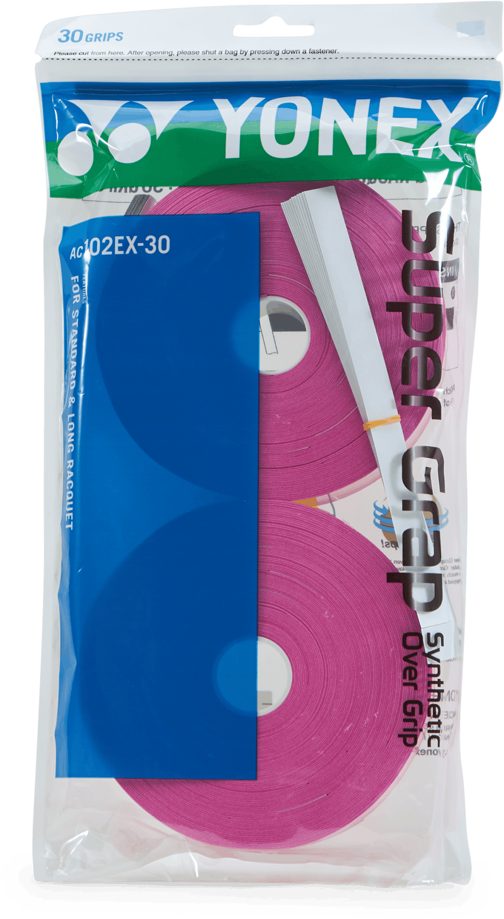 Super Grap Coil Pink, Unisex, Utrustning, racketar, Badminton, ONESIZE