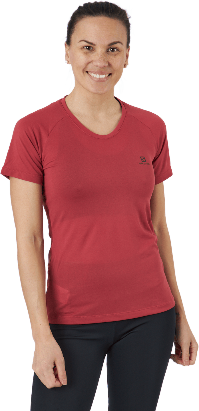 Cross Rebel Ss Tee W Earth Red