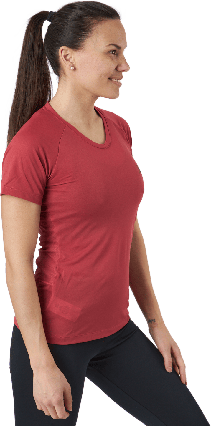 Cross Rebel Ss Tee W Earth Red - Bild 2