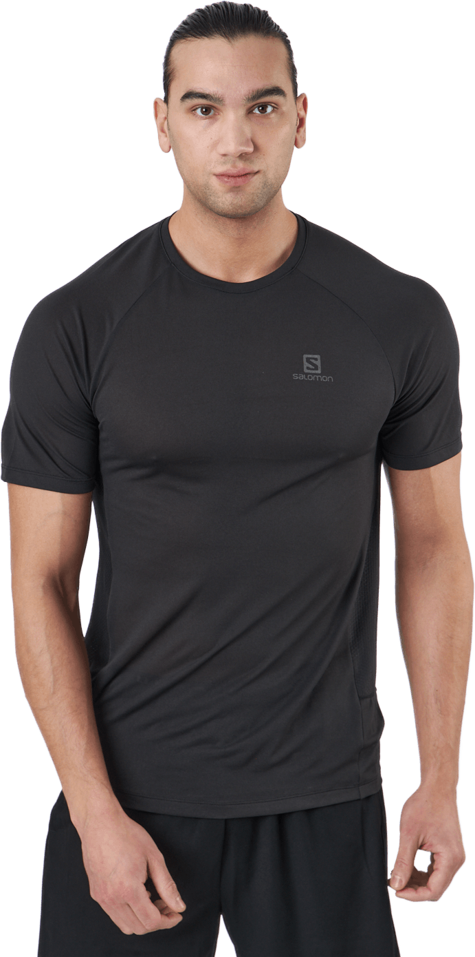 Cross Rebel Ss Tee M Black, Male, Odevy, Tričko, Beží, Čierna, S