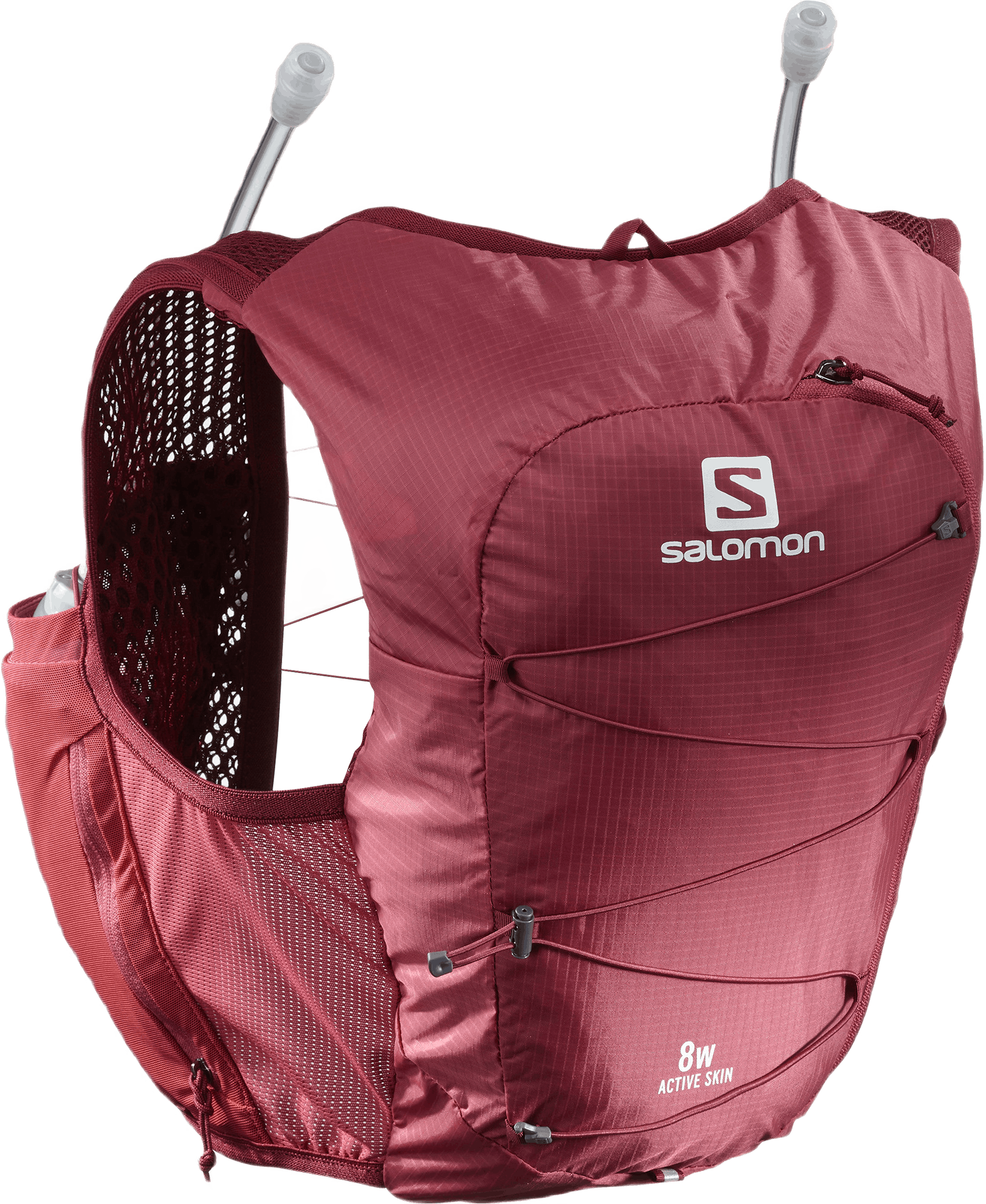 Active Skin 8 W Set Earth Red/cabernet, Female, varusteet, laukut & reput, Juoksu, Punainen, M