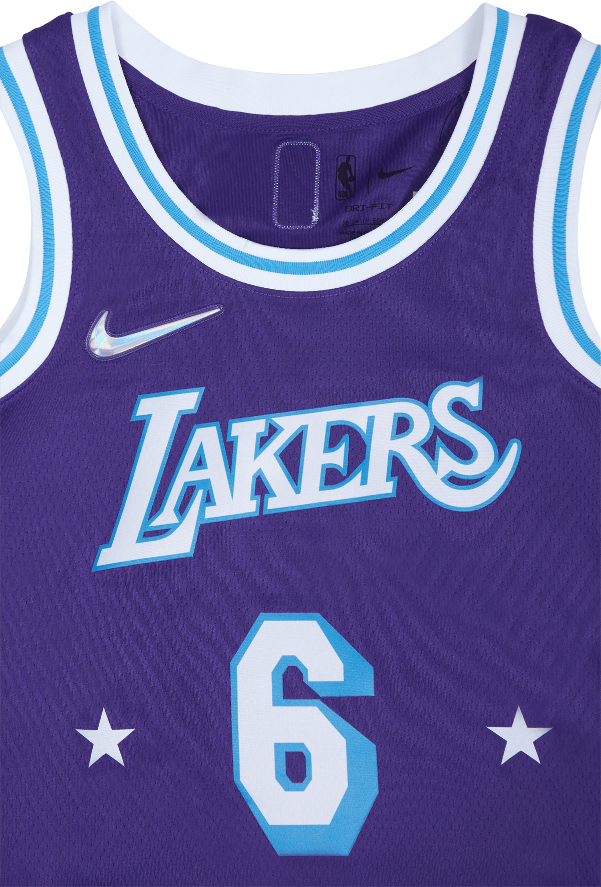Lakers Swingman Jersey 21 LeBron James - Bild 3