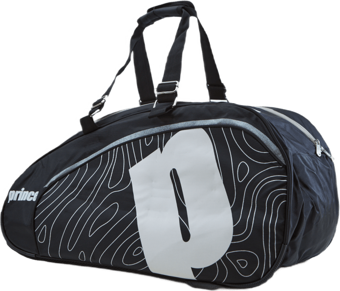 Premium Padel Bag Black/white - Bild 2