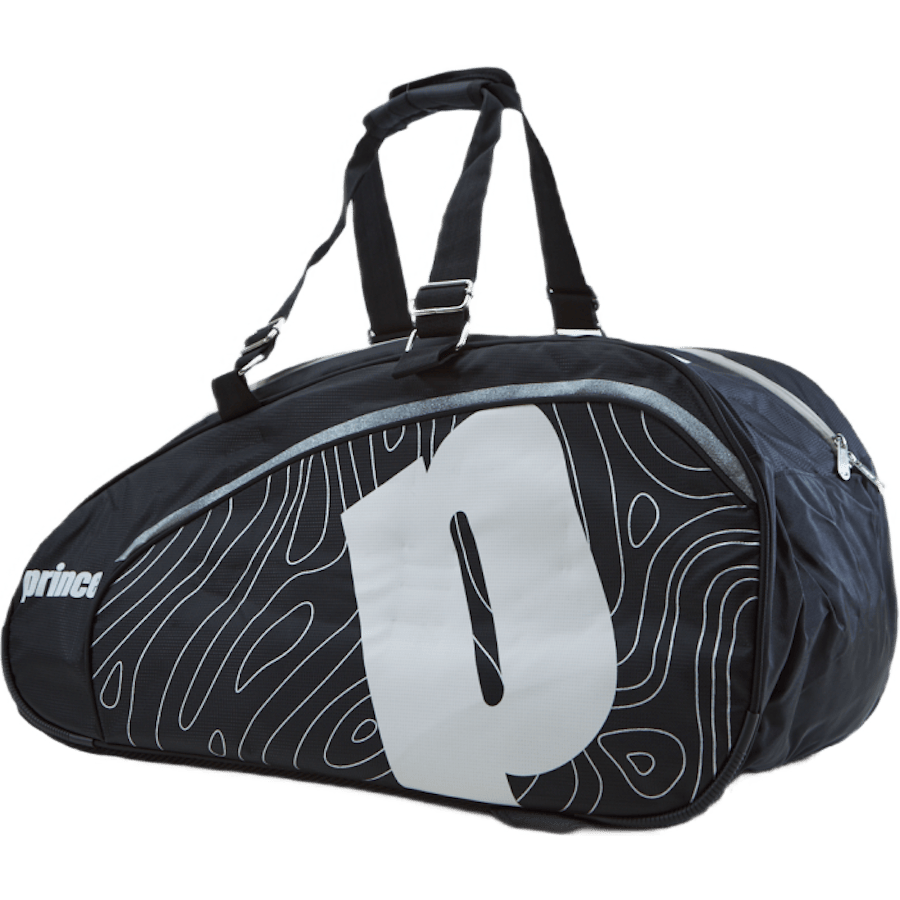 Premium Padel Bag Black/white - Bild 2