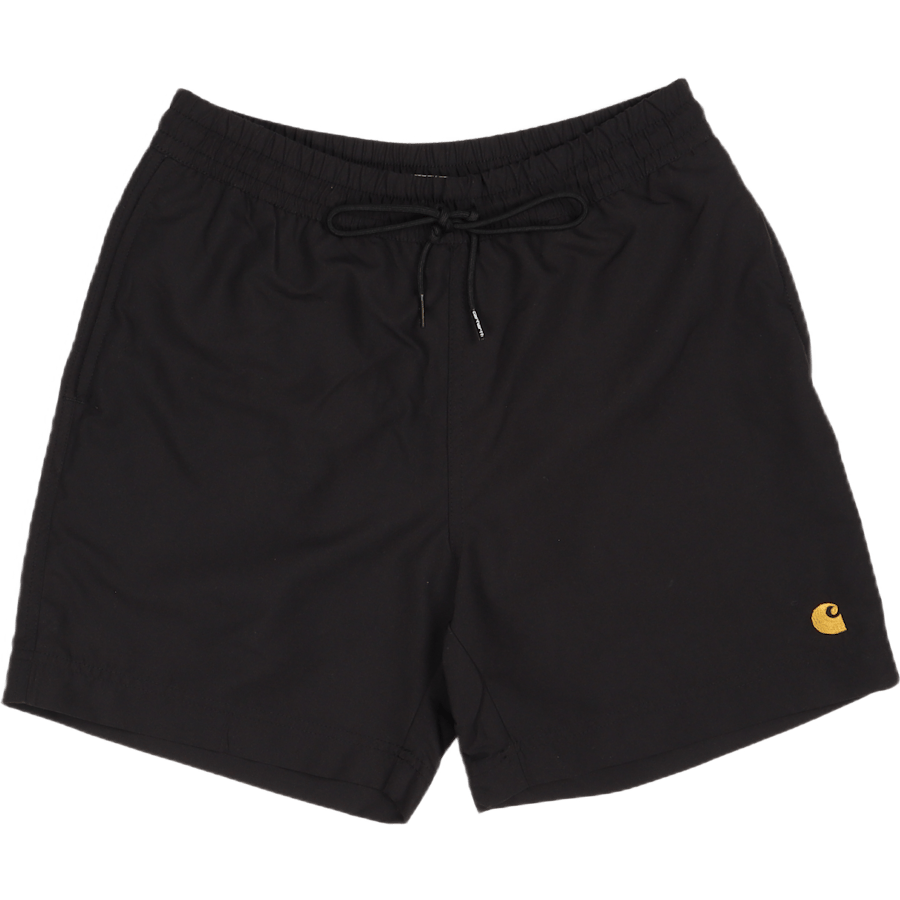 Chase Swim Trunks Black / Gold
