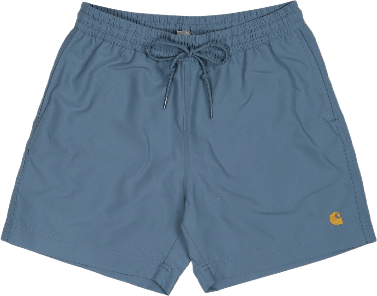 Chase Swim Trunks Icy Water / Gold