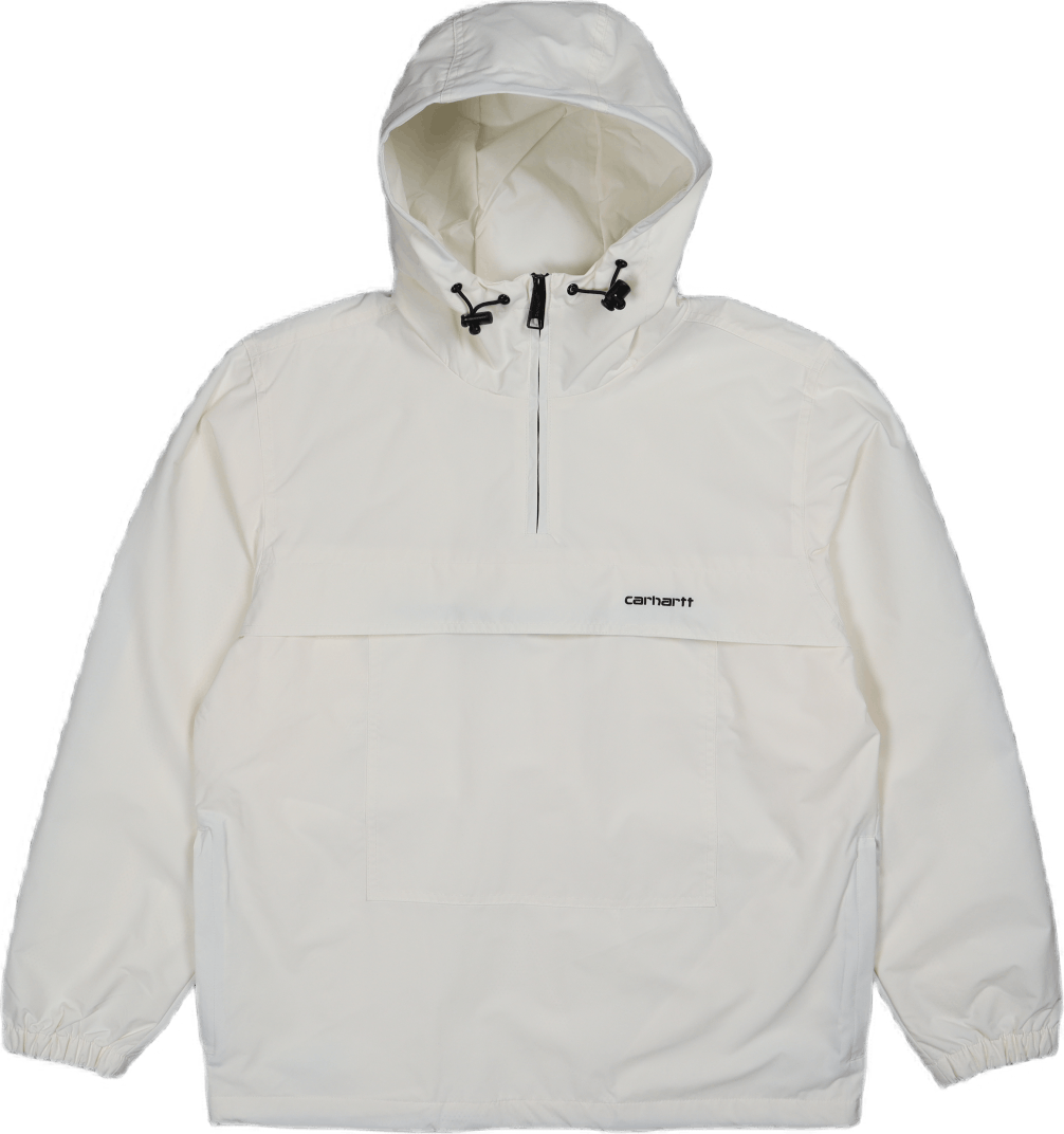 Windbreaker Pullover Wax / Black, Male, Apparels, jackets, White, L