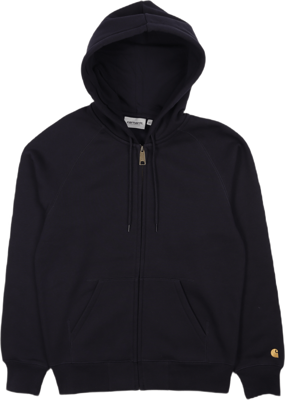 Hooded Chase Jacket Dark Navy / Gold, Male, Apparels, hoodies and sweatshirts, Black, XL