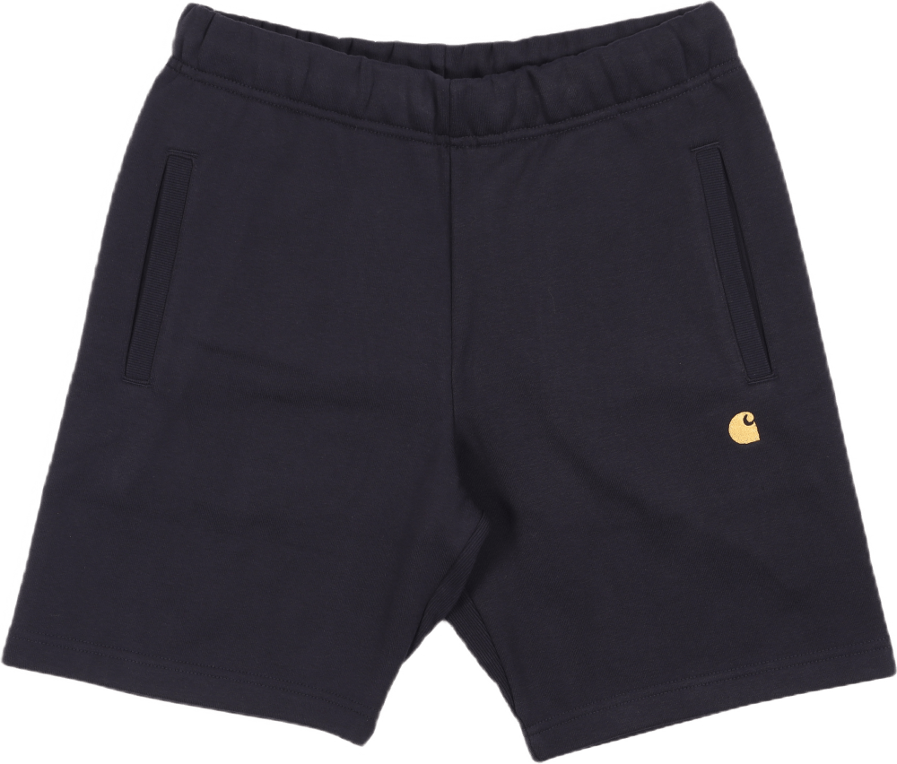 Chase Sweat Short Dark Navy / Gold, Male, Vaatteet, Bottoms, Musta, XXL