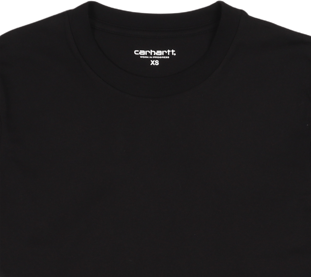 L/s Base T-shirt Black / White - Bild 2