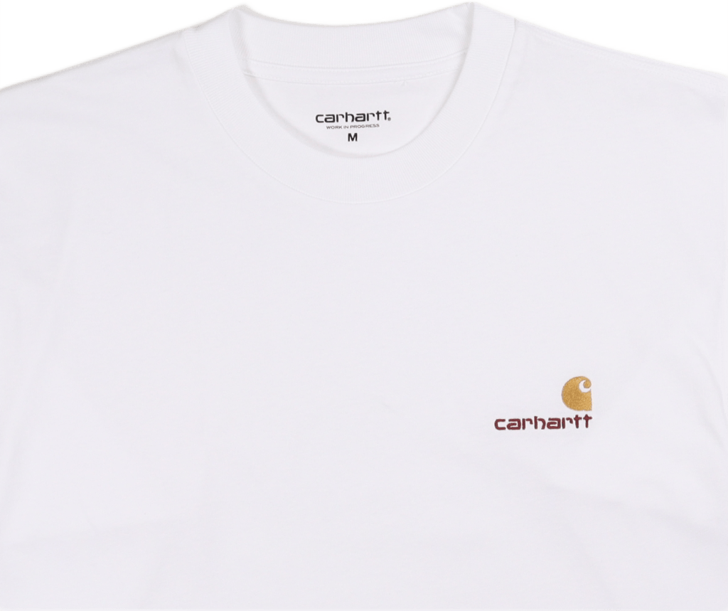 L/s American Script T-shirt White - Bild 2