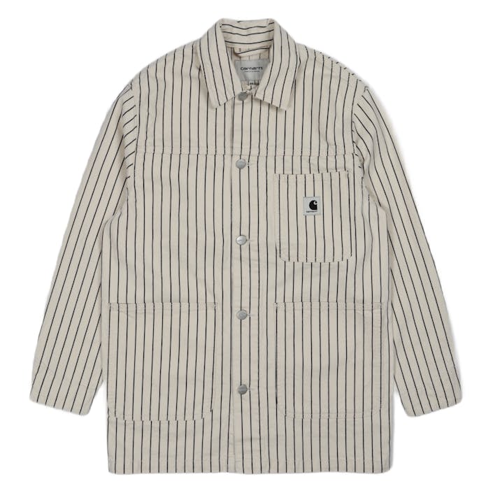 W' Trade Coat Wax / Black, Female, Vêtements, vestes, Blanc, XS