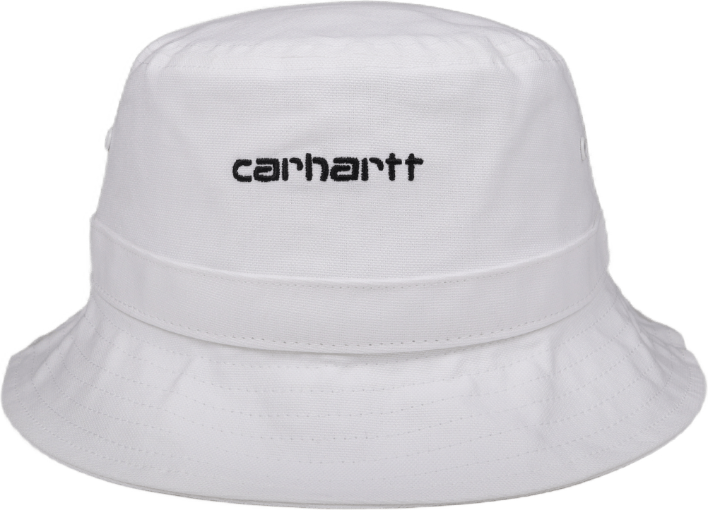 Script Bucket Hat White / Black