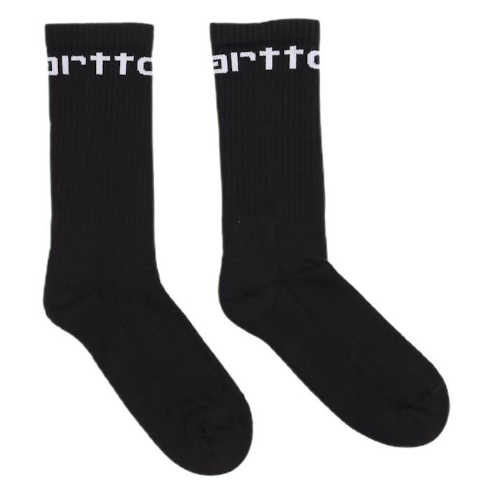 Carhartt Socks Black / White, Unisex, Tøj, Undertøj, Sort, ONESIZE