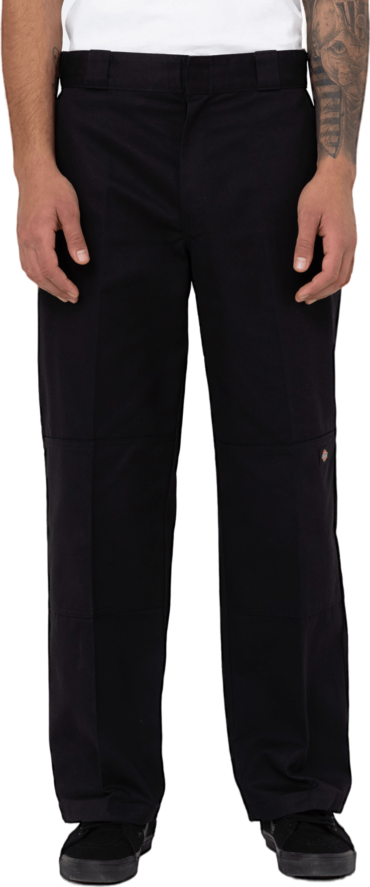 Double Knee Rec Black