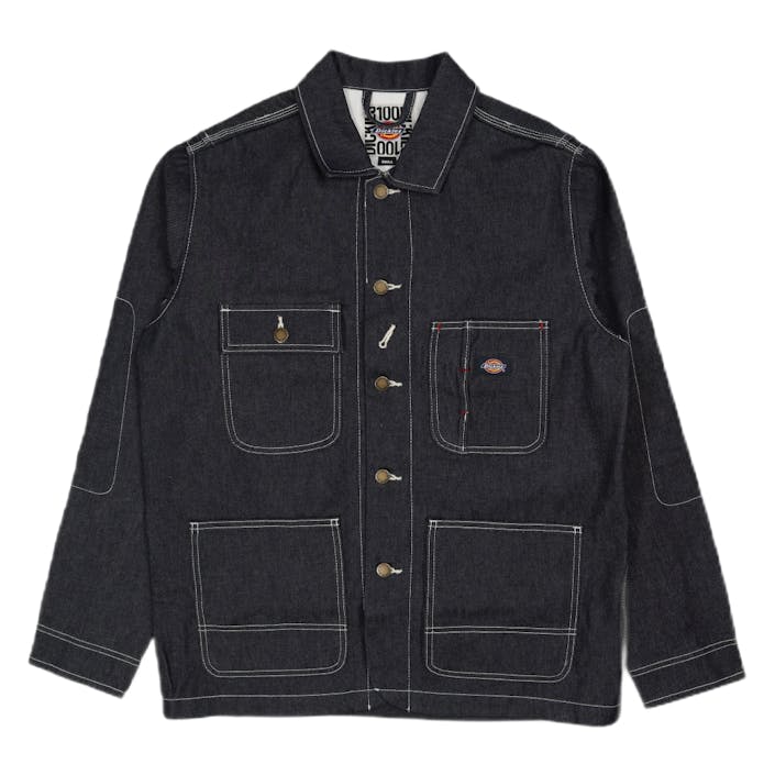 Denim 100 Chore Raw, Male, Klær, jakker, Svart, XL