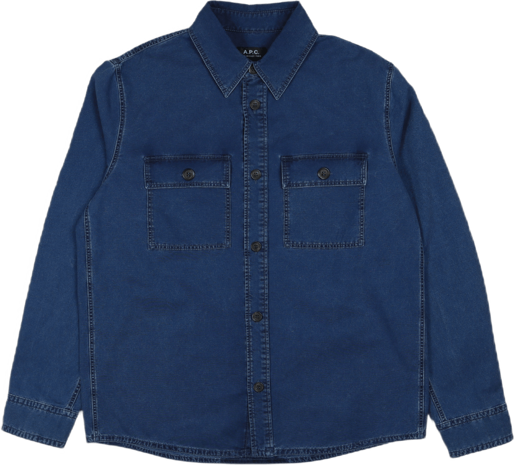 Surchemise Bastian Washed Indigo