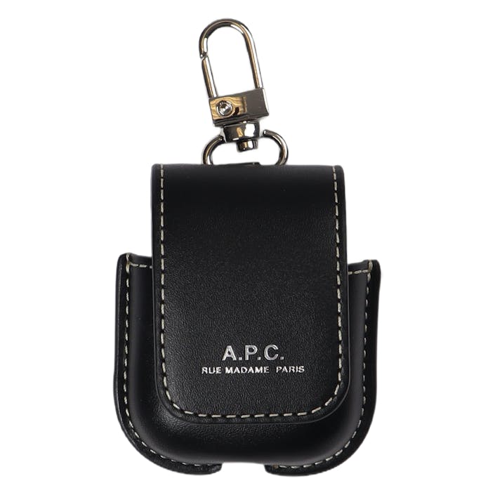 Airpods Case Max Black, Unisex, Apparatuur, Accessoires, Zwart, ONESIZE