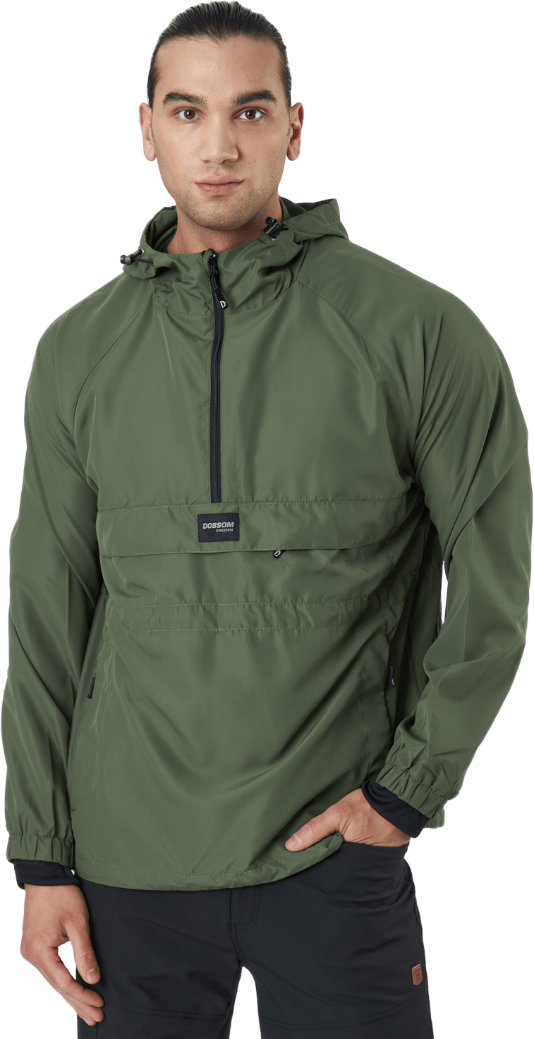 Trek Anorak Olive, Male, Apparels, jackets, Green, S