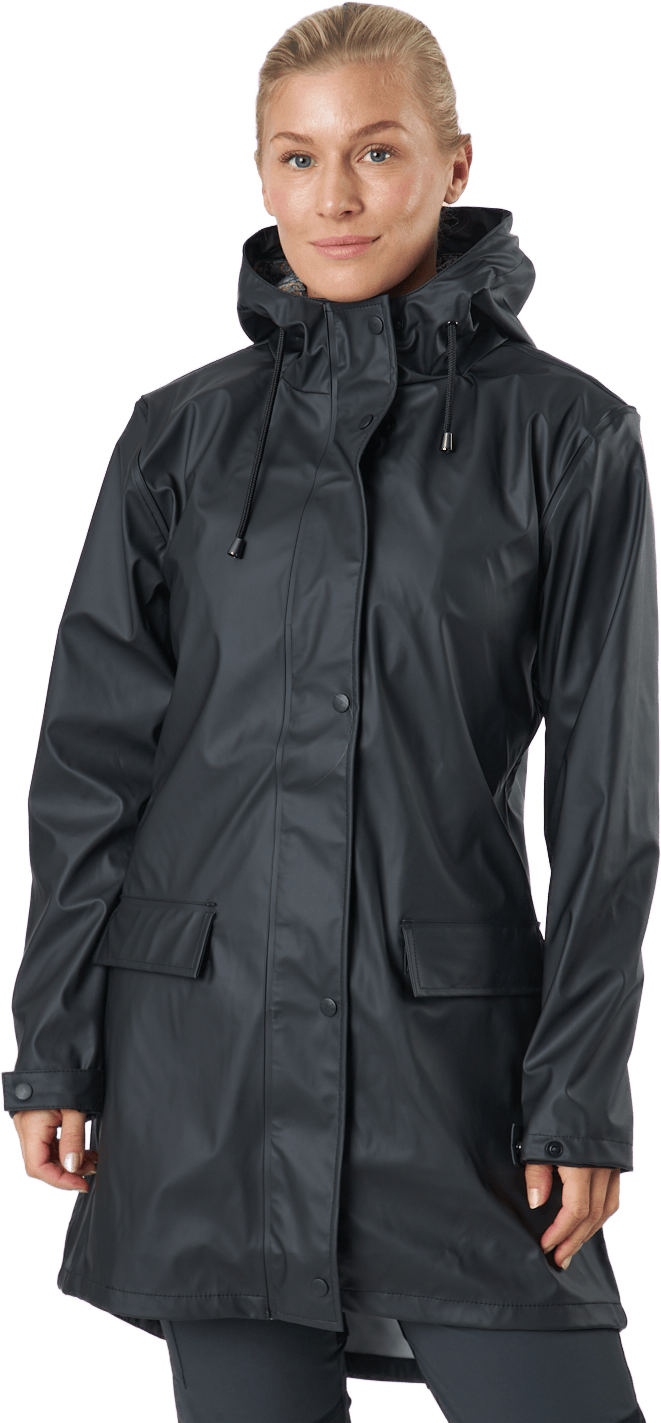 Gail Rain Jkt Wmn Black