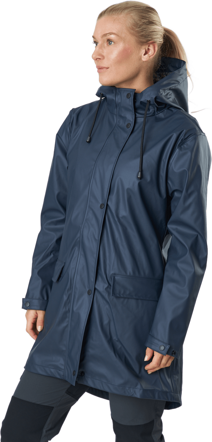 Gail Rain Jkt Wmn Navy - Bild 2