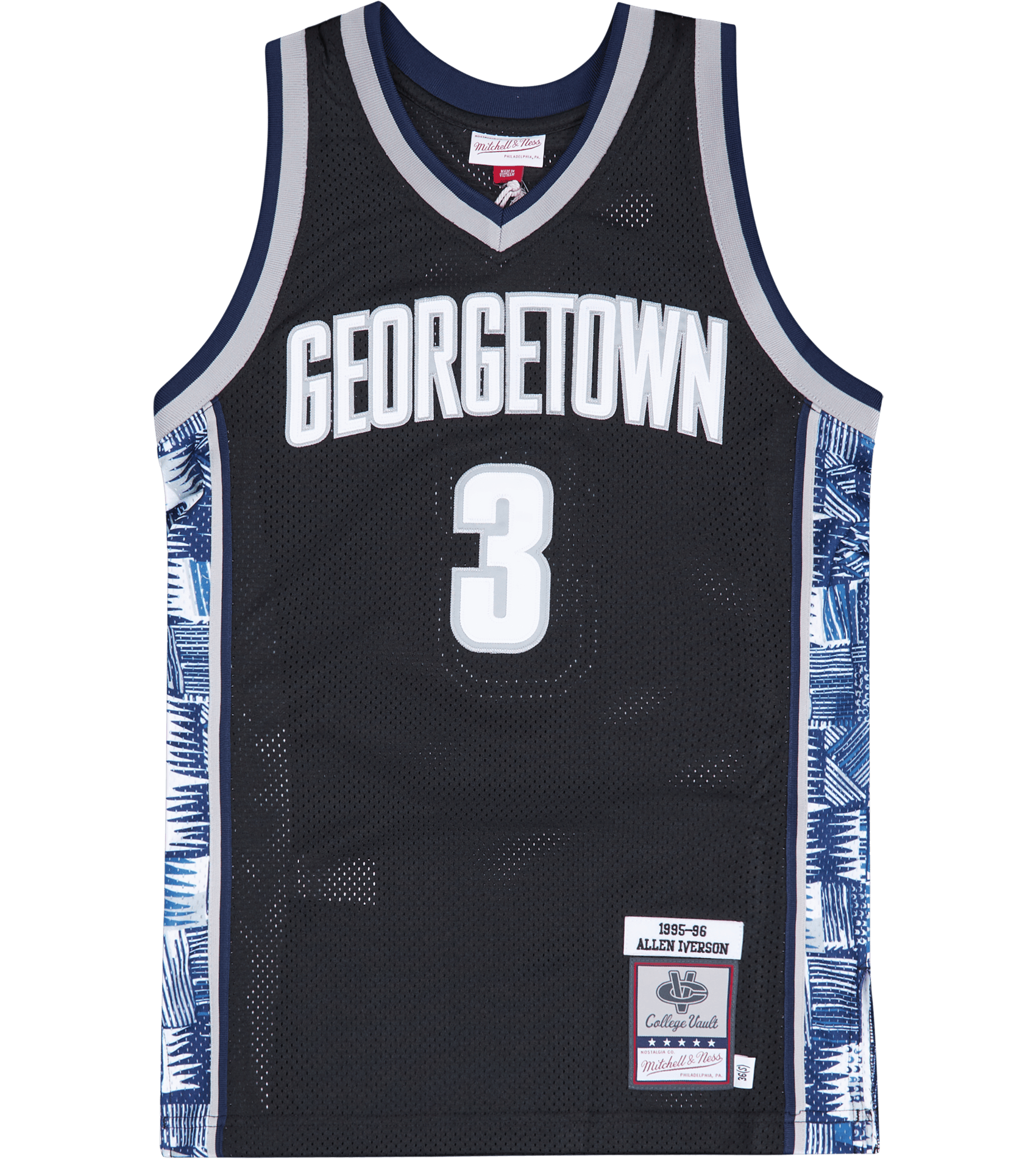 Hoyas Authentic Jersey –  Iverson