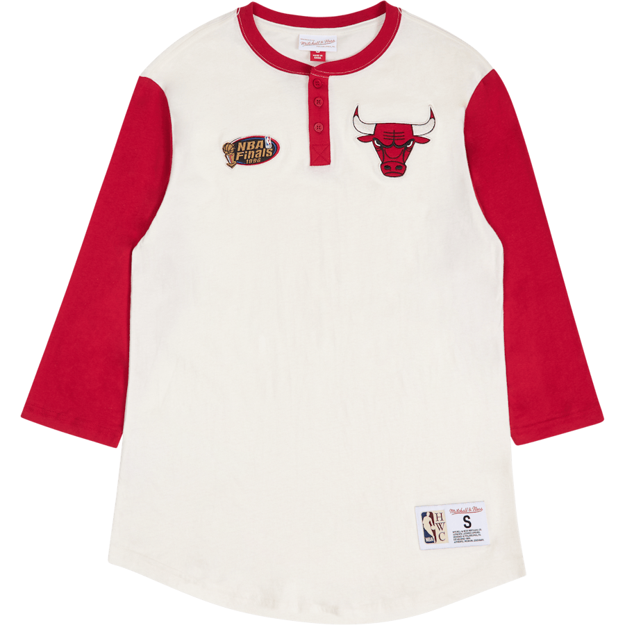 Bulls Icon Henley Cream
