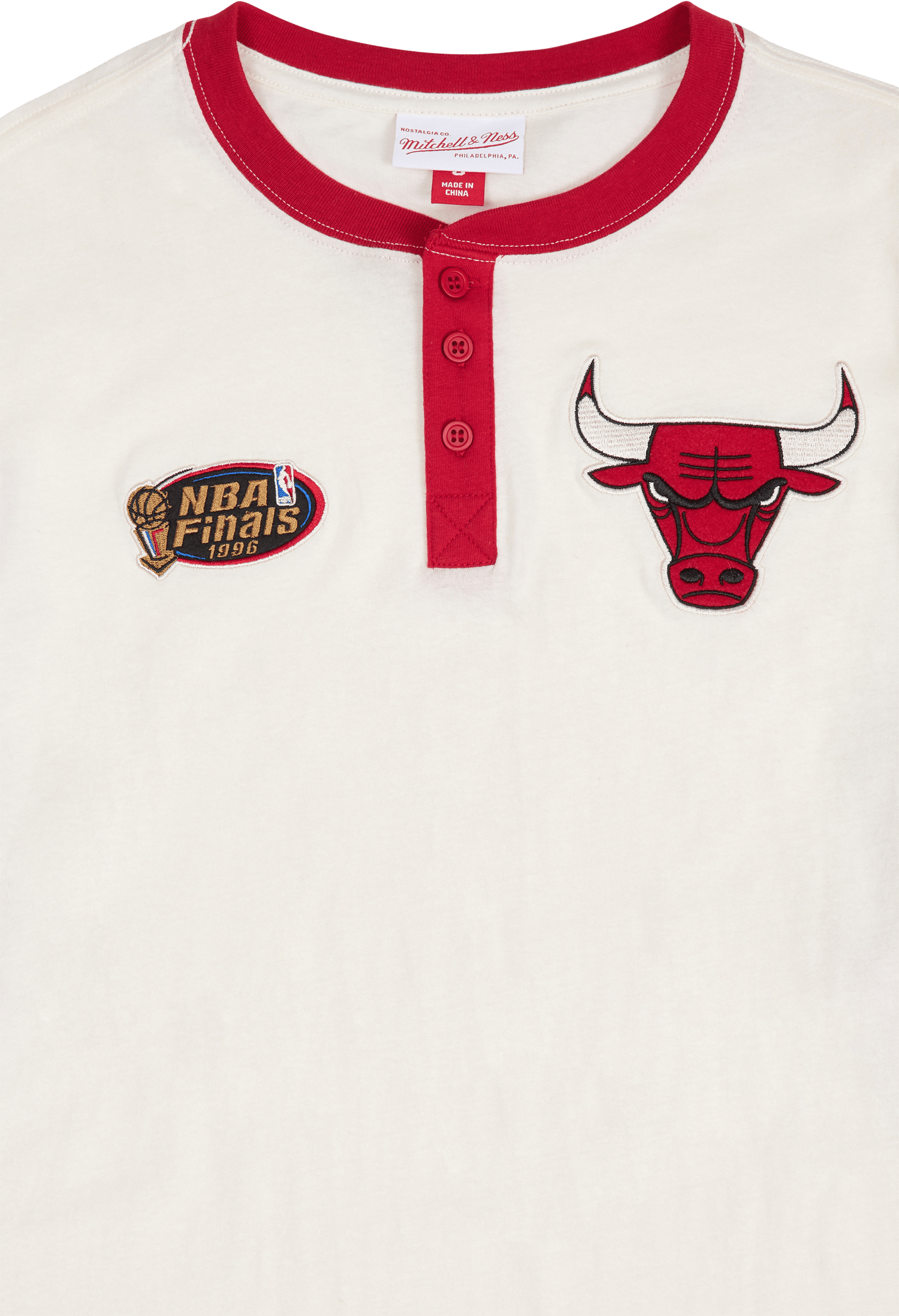 Bulls Icon Henley Cream - Bild 3