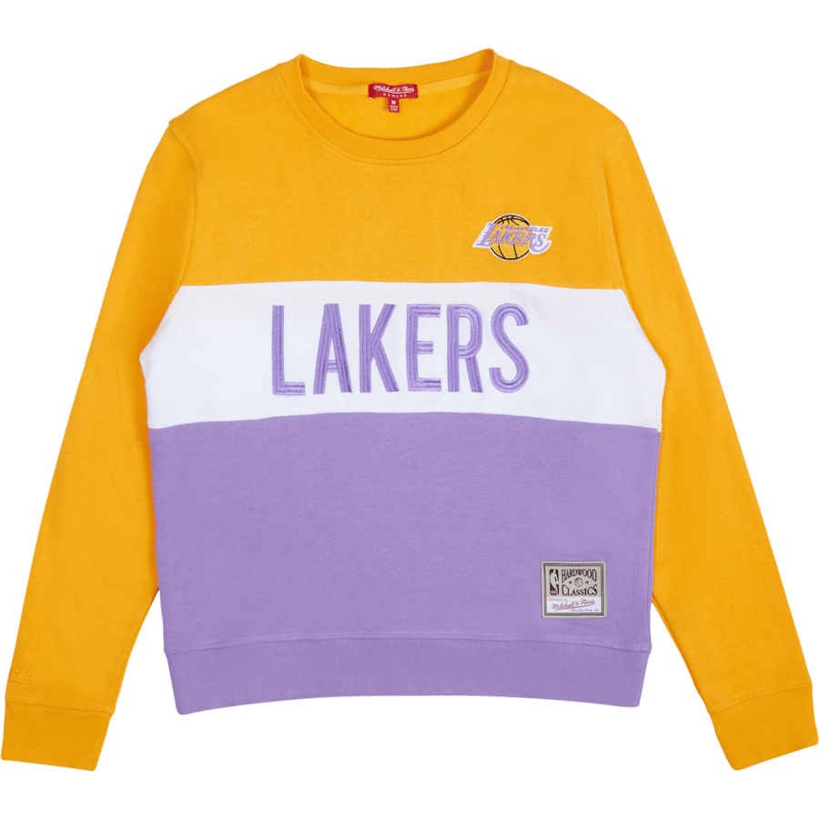 Women’s Lakers Color Block Crew 2.0