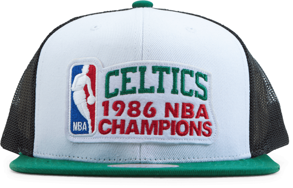 Celtics 86 Champs Trucker