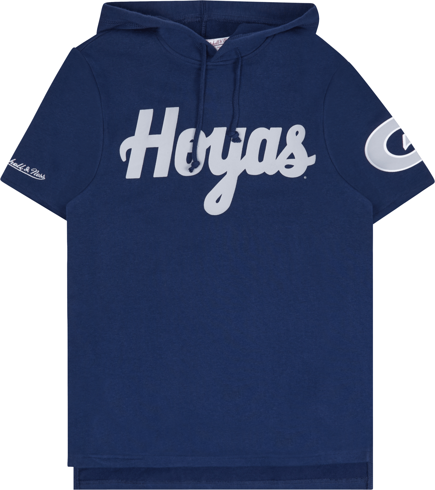 Hoyas Gameday Ss Ft Hoodie, Male, Abbigliamento, felpe con cappuccio e felpe, Blu, M