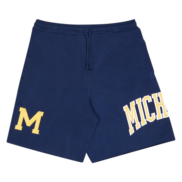 Michigan Game Day Ft Shorts, Male, Vêtements, Bottoms, Bleu, S