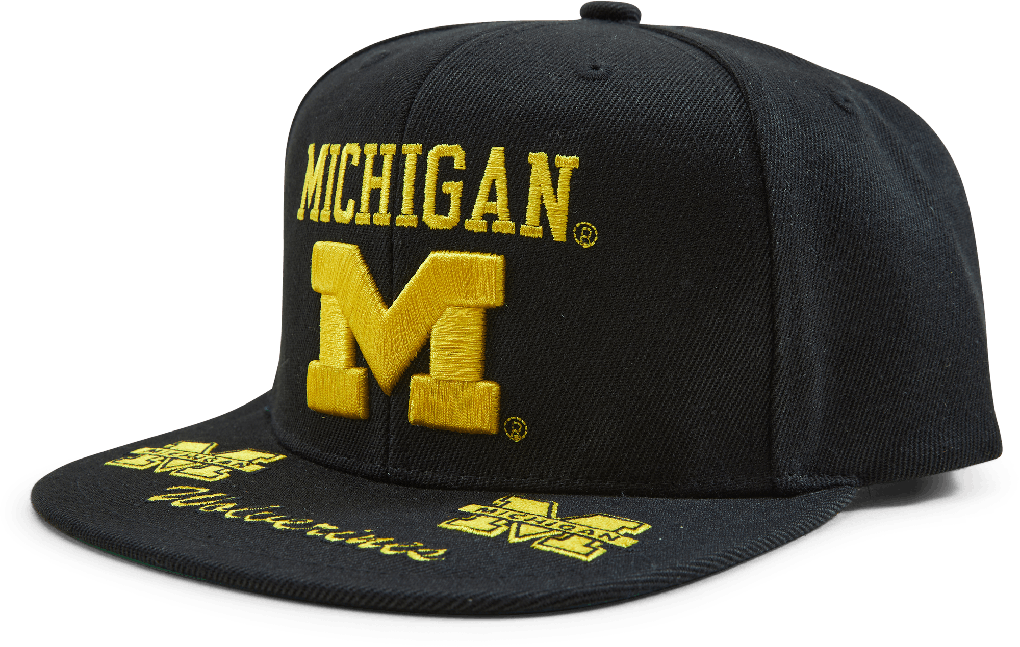 Michigan Front Loaded Snapback, Unisex, Aparelhos, Chapéus e bonés, Preto, ONESIZE