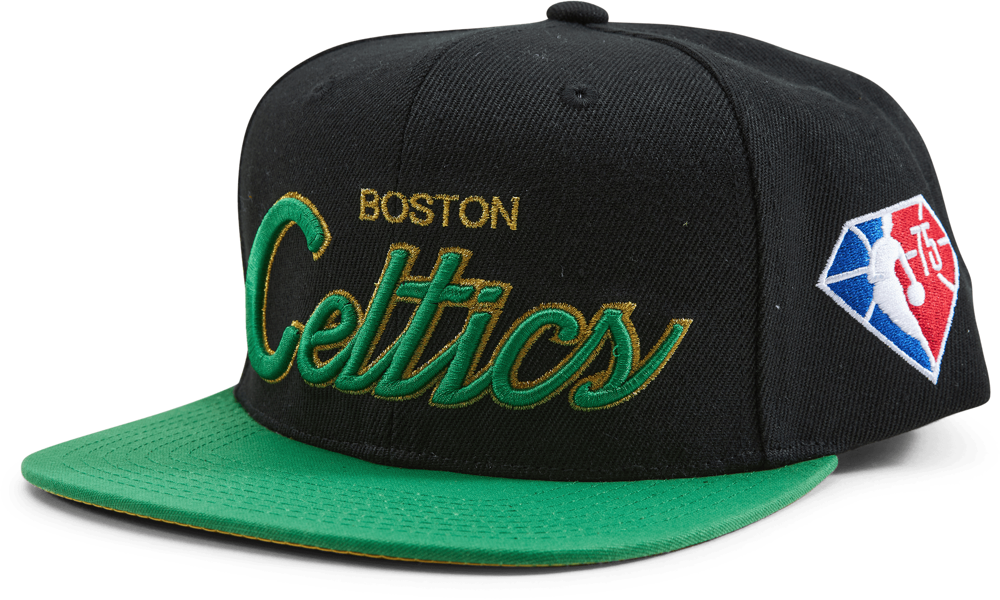 Celtics 75th Gold Snapback NBA